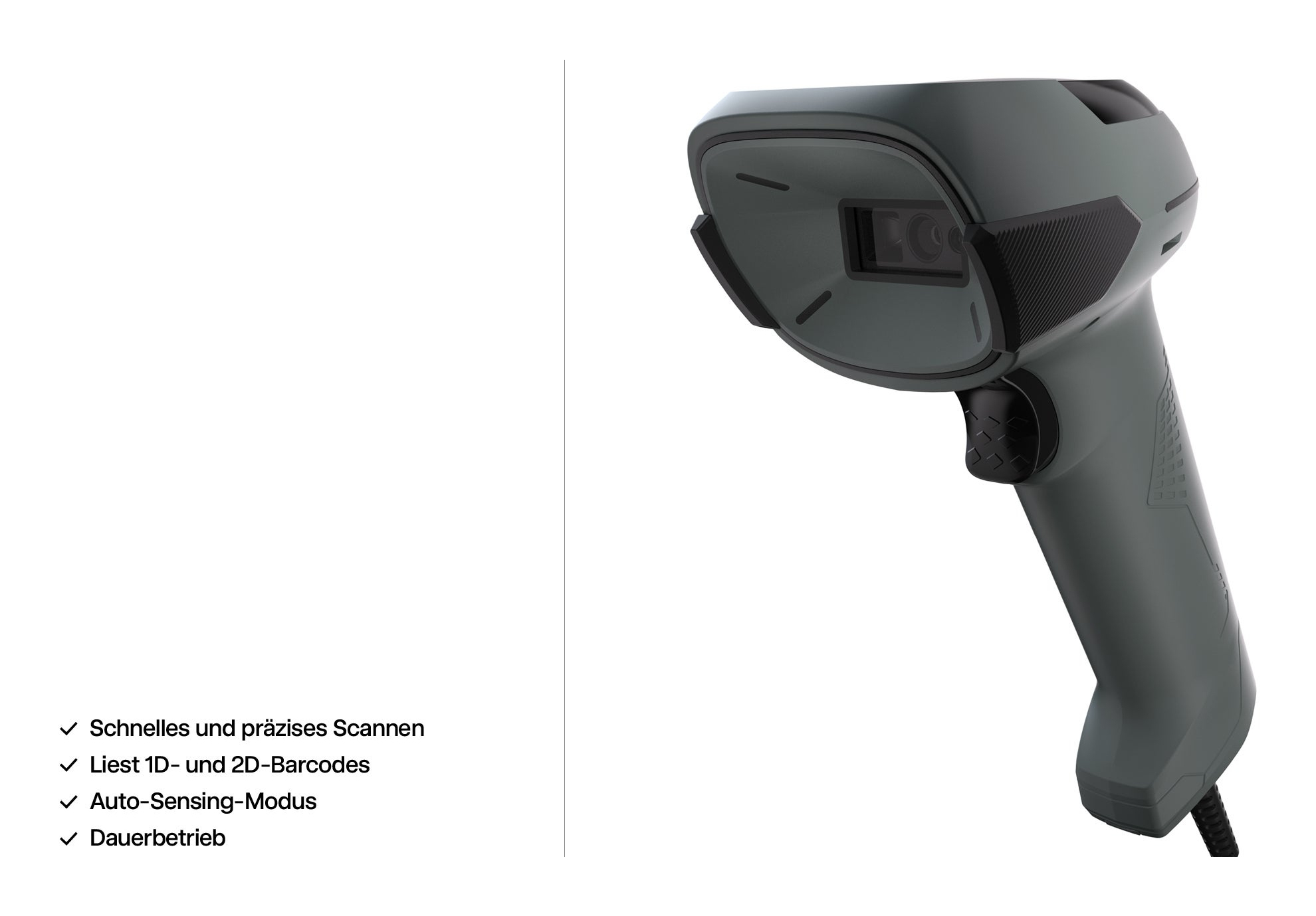 Safescan Barcode Scanner 310-W 1D- und 2D-Barcodes 5-30cm, Ansicht 3