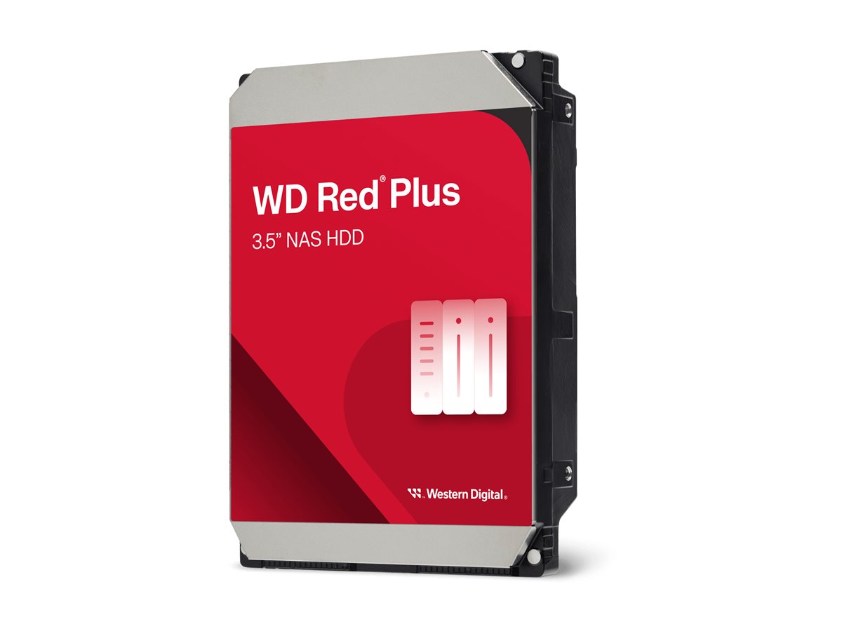 WD Red Plus WD80EFPX - Festplatte - 8 TB - intern - 3.5 (8.9 cm)