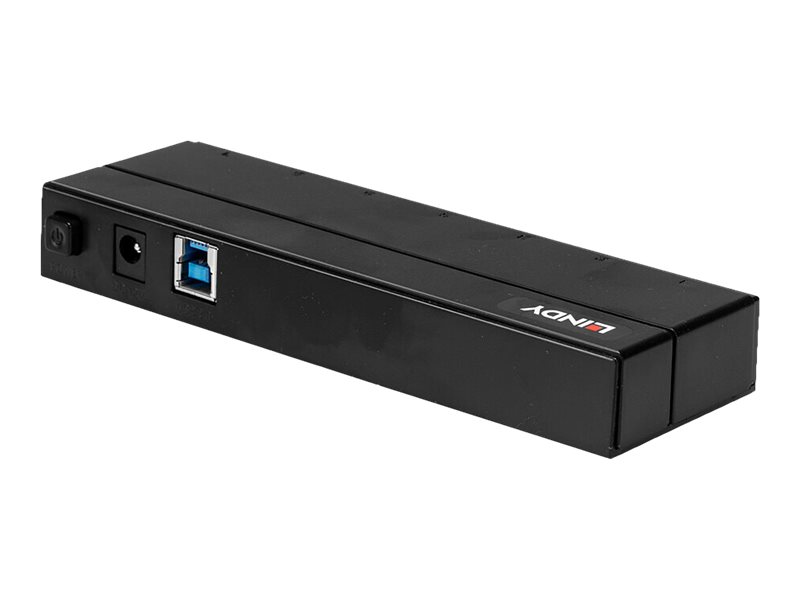Lindy 7 Port USB 3.0 Hub mit Ladefunktion - Hub, Ansicht 3