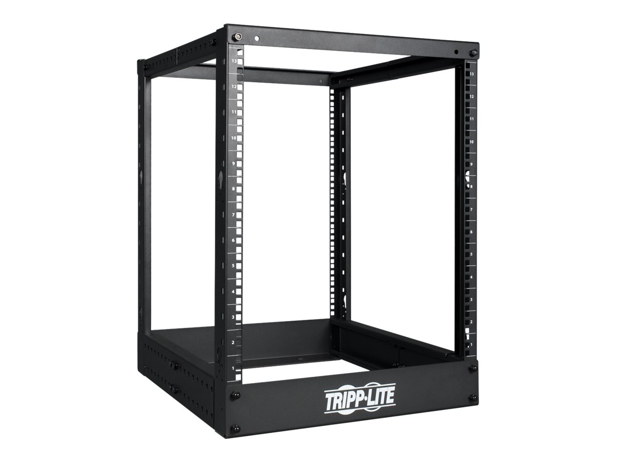 Tripp Eaton Tripp Lite Series 13U 4-Post Open Frame Rack Cabinet Square Holes 1000lb Capacity
