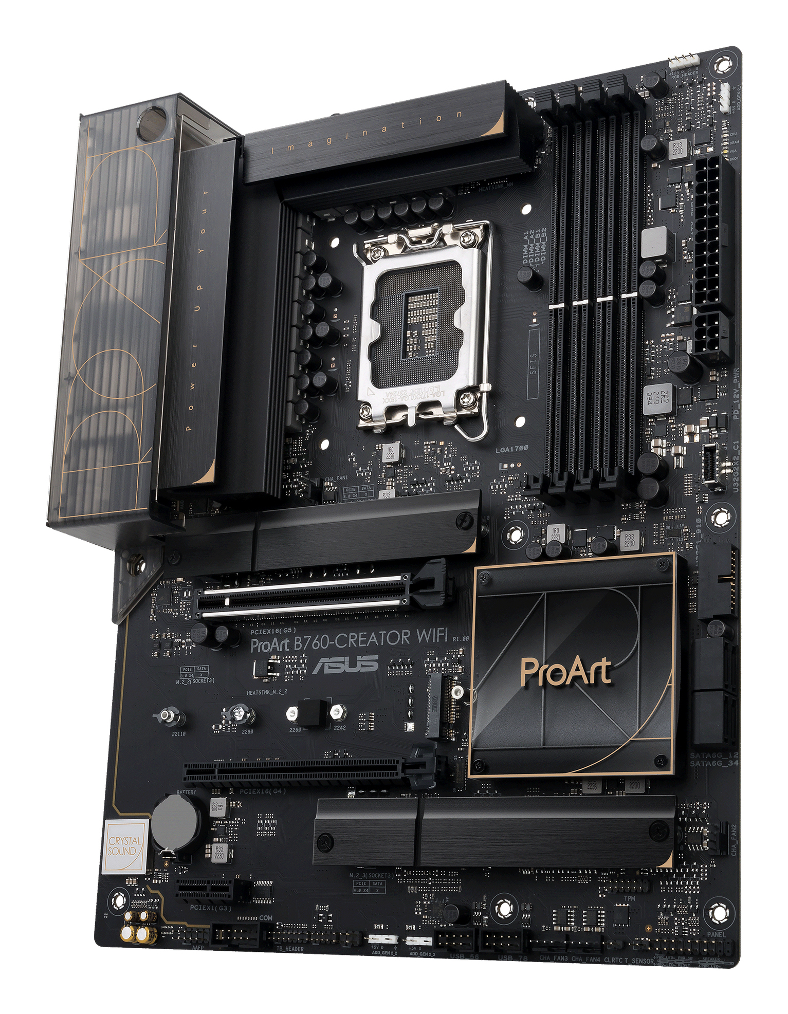 ASUS PROART B760-CREATOR WIFI - Motherboard - ATX - LGA1700-Sockel - B760 Chipsatz, Ansicht 4