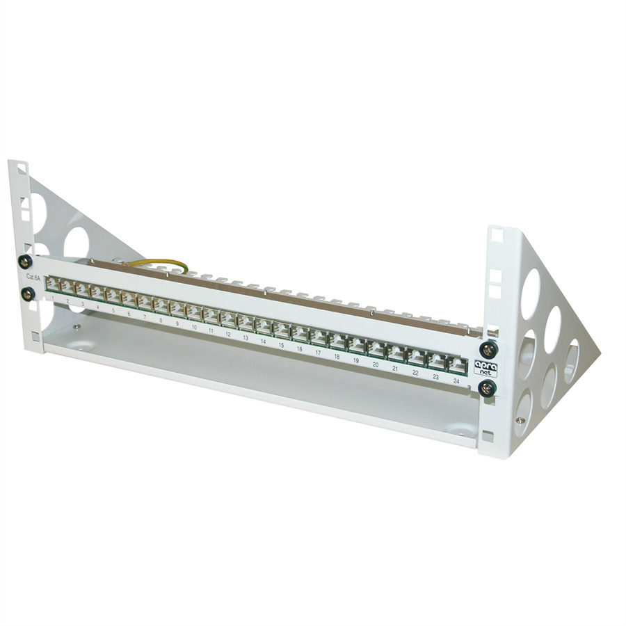APRA apraNET desk rack - Rack - Regal - Hellgrau, RAL 7035 - 4U - 48.3 cm (19), Ansicht 2