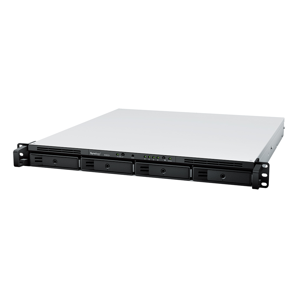 Synology RackStation RS822+ - NAS-Server - 4 Schächte, Ansicht 2