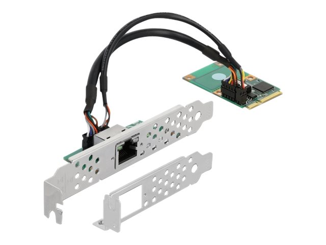 Delock Mini PCIe I/O PCIe full size 1 x RJ45 Gigabit LAN
