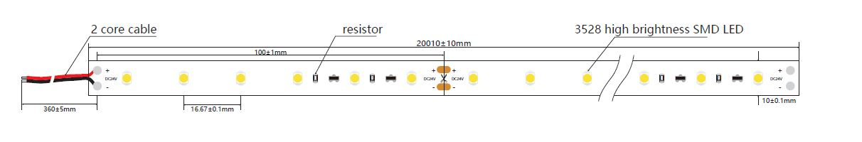 Synergy 21 S21-LED-F00147 - Universalstreifenleuchte - Ambiente - Drinnen/Draußen - IP20 - Warmweiß - 1200 Glühbirne(n), Ansicht 4