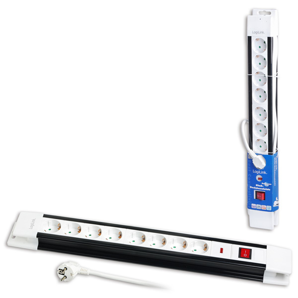 LogiLink Steckdosenleiste - Wechselstrom 250 V, Ansicht 2