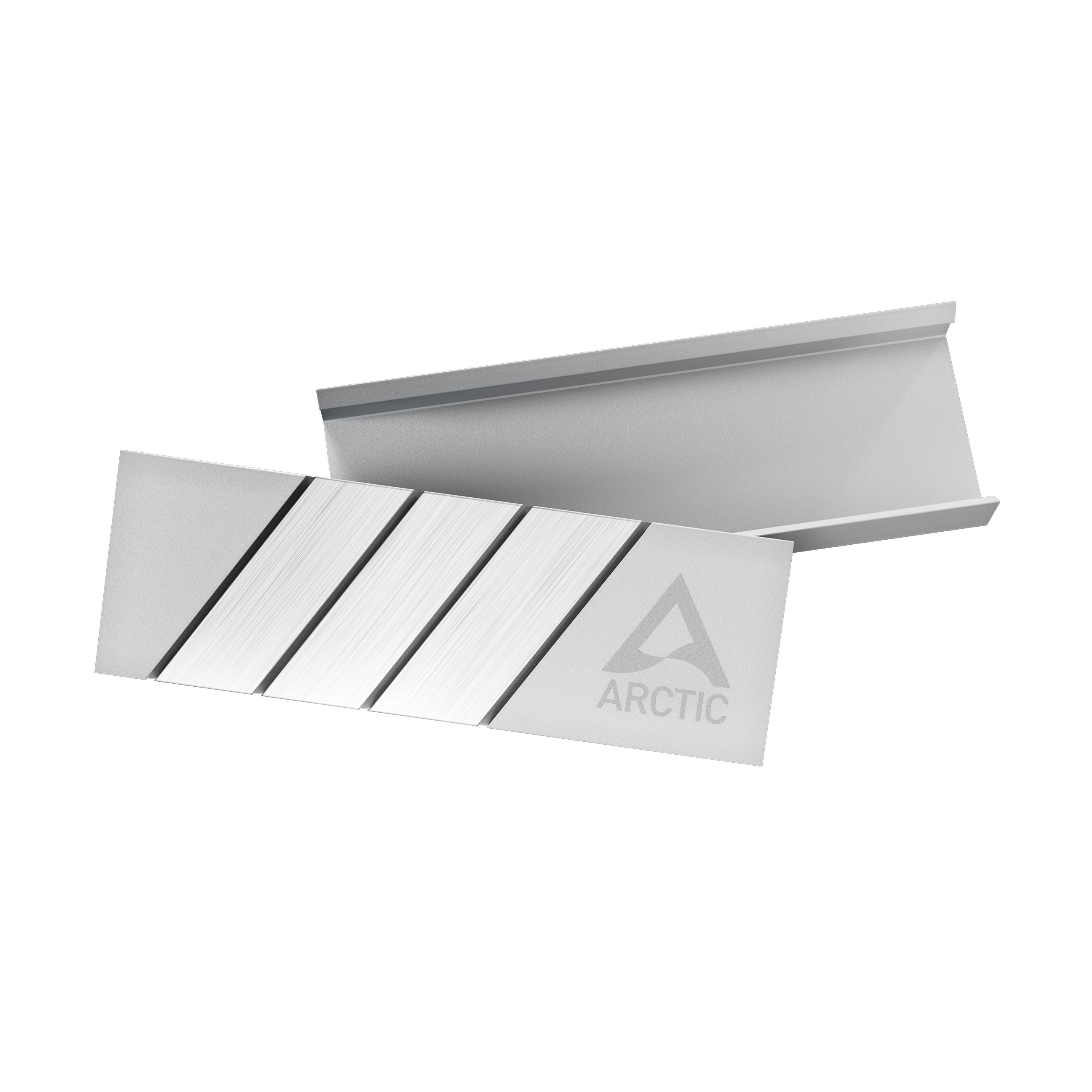 Arctic M2 Pro (Silver) - SSD-Kühler für M.2-Festplatten, Kühlkörper/Radiator, Silber, Ansicht 2