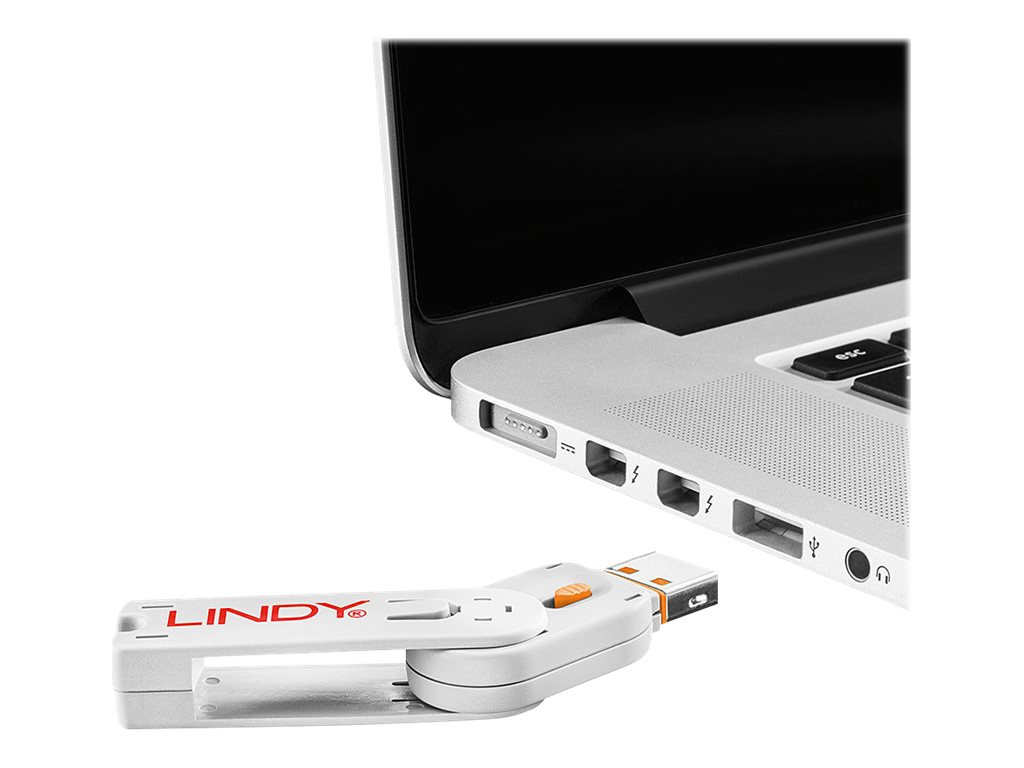 Lindy USB Port Blocker - USB-Portblocker (Packung mit 4), Ansicht 4