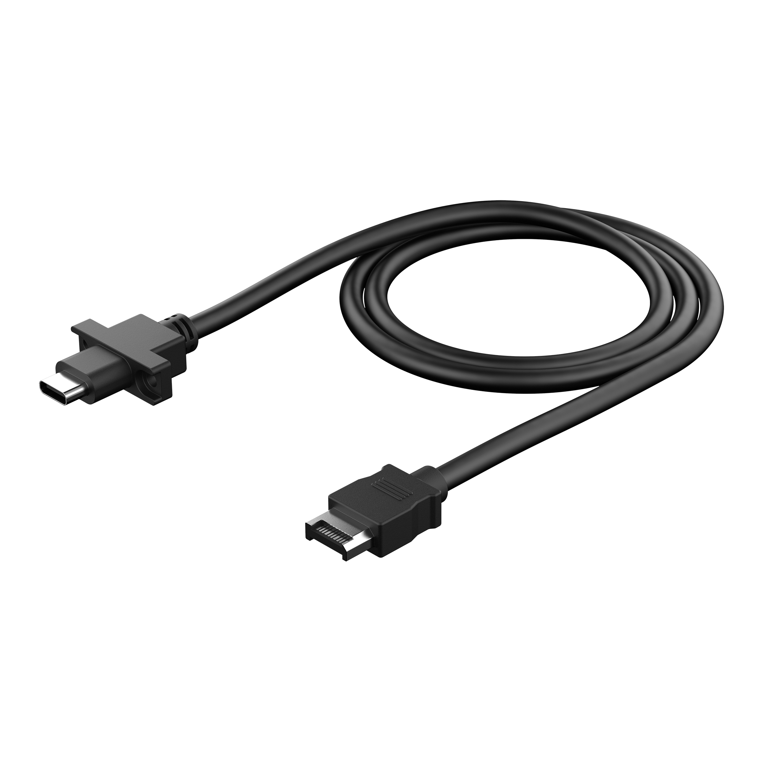 Fractal Design Model D - USB-Kabel - USB-C Header (M), Ansicht 3