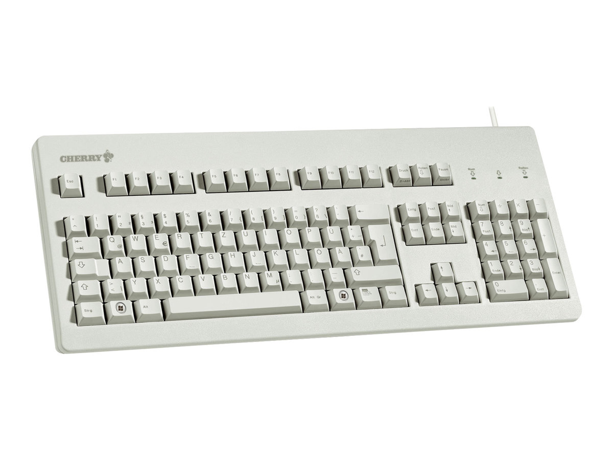 Cherry G80-3000 - Tastatur - PS2 USB - USA