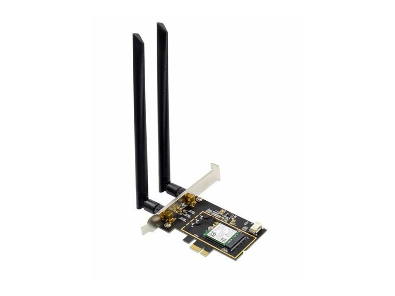 MicroConnect MC-PCIE-INT7260DUAL - Kabellos - PCI Express - Bluetooth - 3000 Mbit/s - Schwarz, Ansicht 2