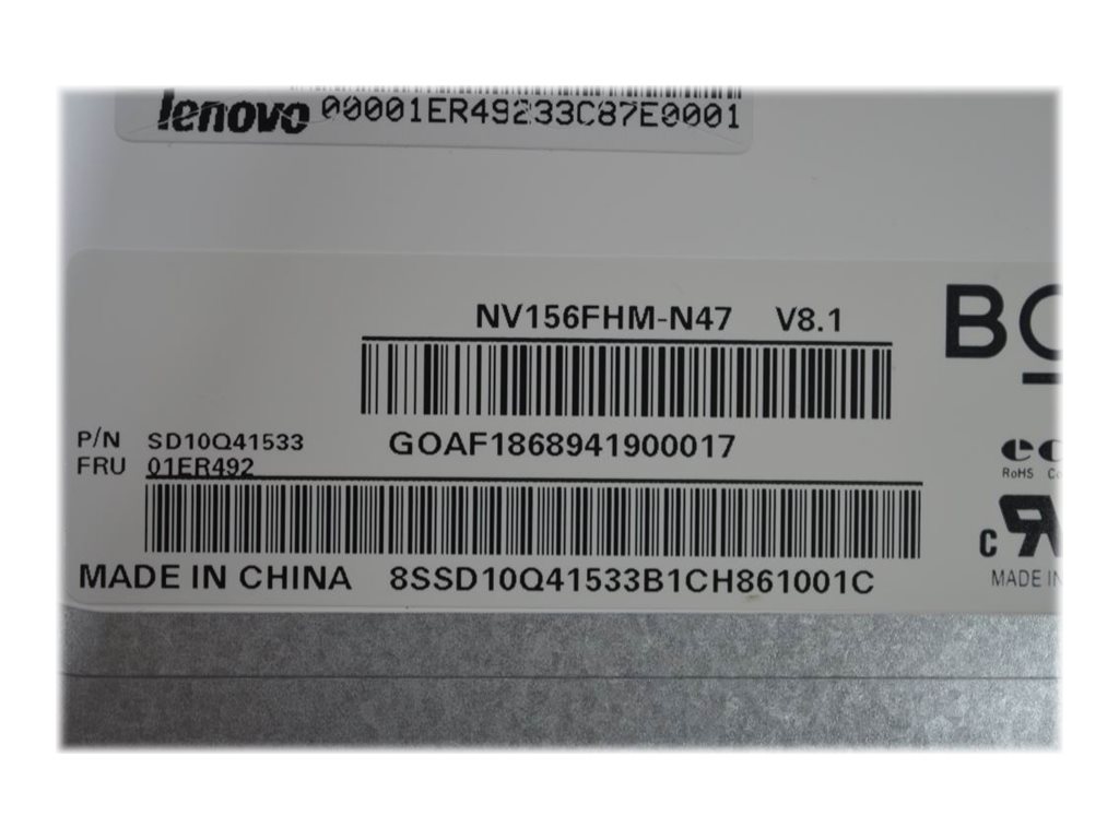 Lenovo BOE 15,6 (39,6 cm) FHD IPS Panel blendfrei, Ansicht 3