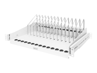 DIGITUS DN-97664 - Rack - Regal - Grau RAL 7035 - 1U - 48.3 cm (19)