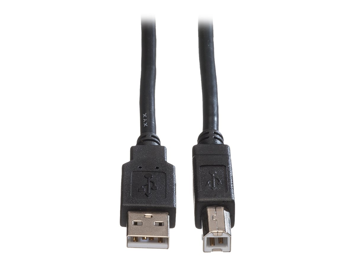 Roline - USB-Kabel - USB (M) zu USB Typ B (M) - USB 2.0 - 4.5 m