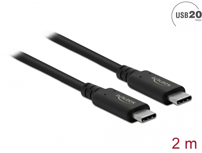 Delock USB-Kabel - 24 pin USB-C (M) zu 24 pin USB-C (M), Ansicht 3