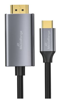MEDIARANGE USB-C 3.2 Gen. auf HDMI Video-Adapterkabel - Digital/Daten - Digital/Display/Video, Ansicht 2