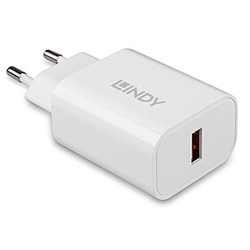Lindy Netzteil - 18 Watt - 3 A (USB) - weiß, Ansicht 2