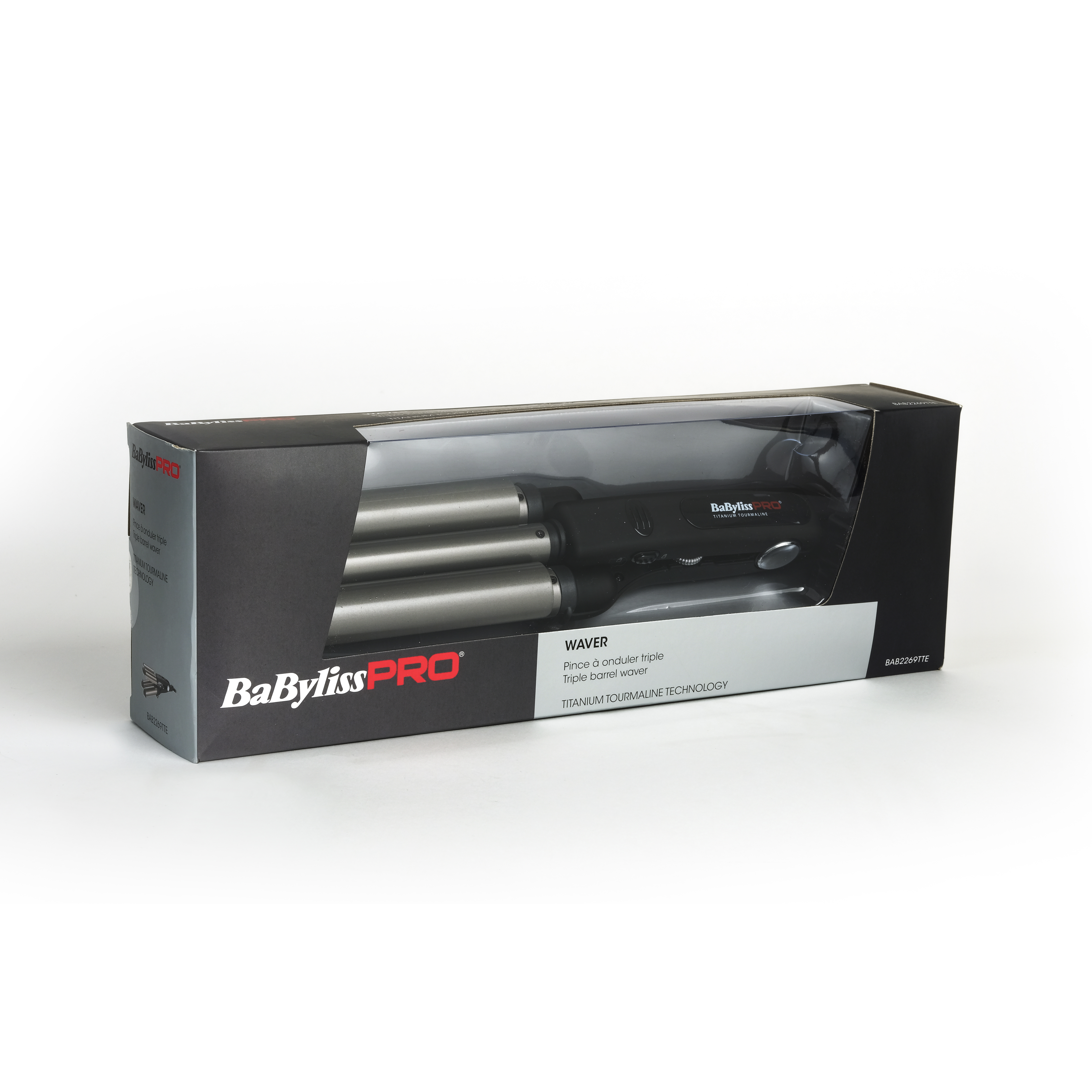 BaByliss BAB2269TTE - Warm - 140 °C - 220 °C - Schwarz - 2,70 m - 125 W, Ansicht 2