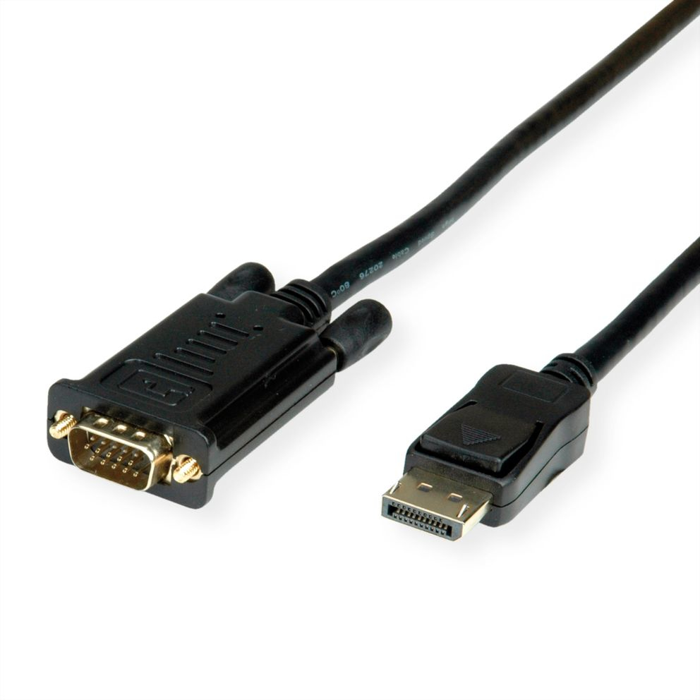 ROLINE Adapterkabel - DisplayPort (M) zu HD-15 (VGA), Ansicht 2