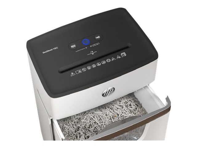 HP OneShred 15CC - Vorzerkleinerer - Partikelschnitt / Querschnitt, Ansicht 2