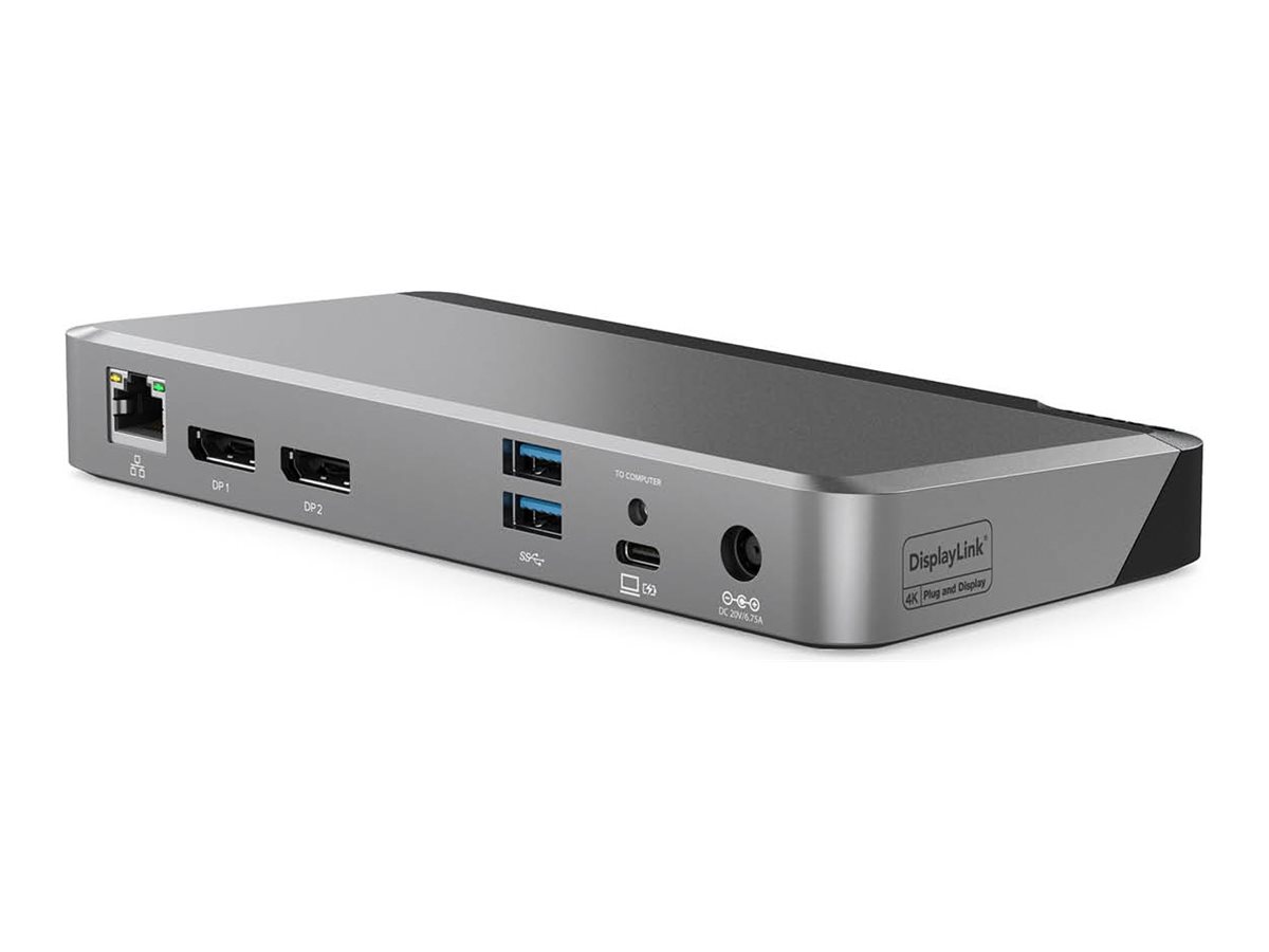 Alogic DX2 - Dockingstation - USB-C - 2 x DP, Ansicht 2