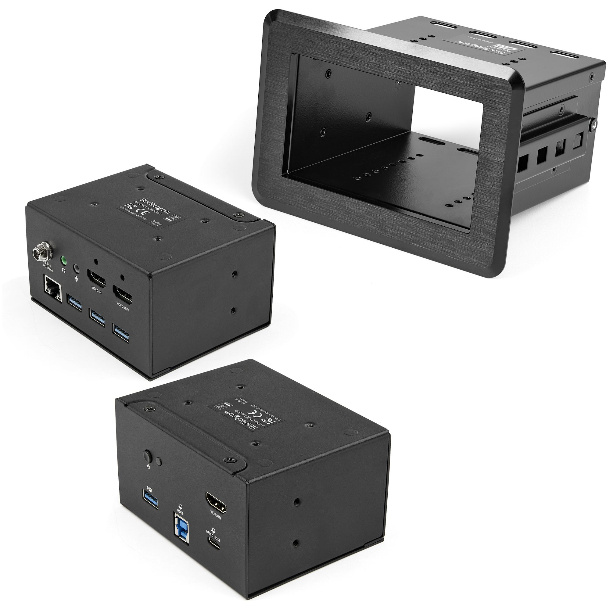 StarTech.com Dockingstation für Konferenzräume - Universelles Laptop Dock - 4K HDMI, 60W PD, USB Hub, GbE, Ansicht 2