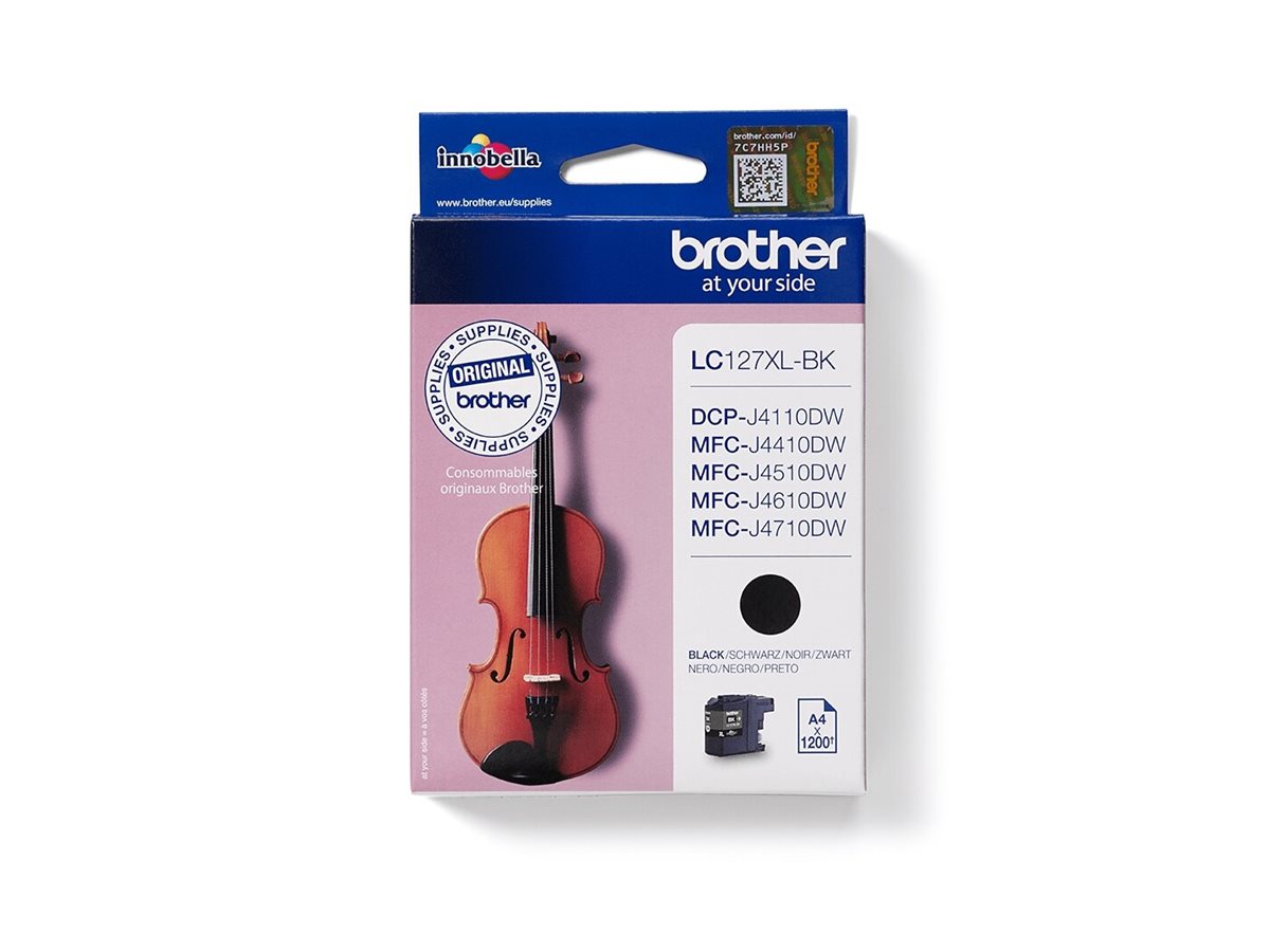 Brother LC127XLBK - Sehr hohe Ergiebigkeit - Schwarz
