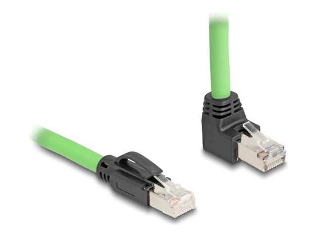Delock Netzwerkkabel - RJ-45 (M) nach oben angewinkelt zu RJ-45 (M)