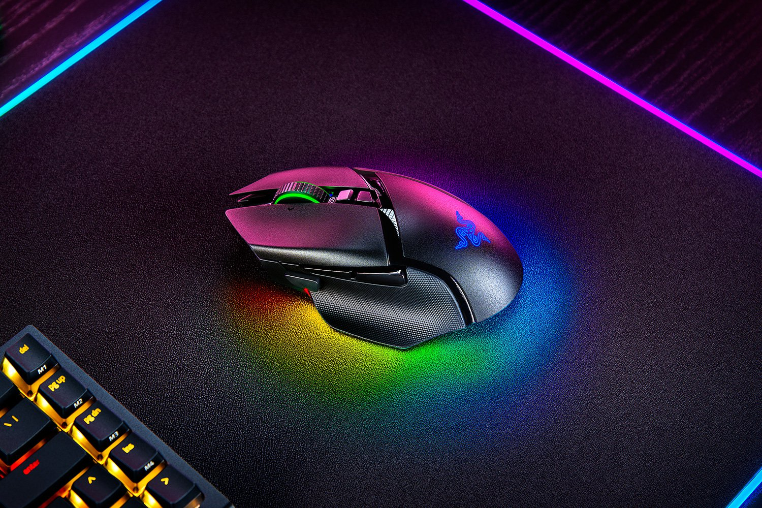 Razer Basilisk V3 pro - Maus - ergonomisch - Für Rechtshänder, Ansicht 4