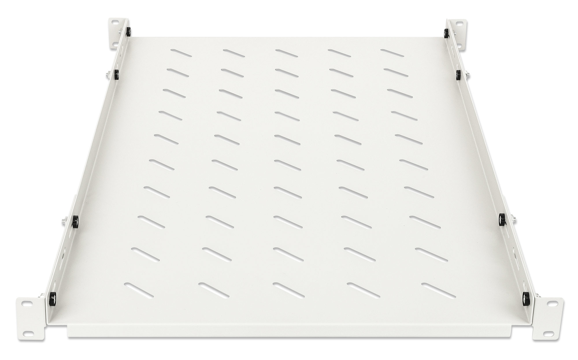 IC Intracom Intellinet - Rack - Regal - with variable rails, fixed mounting - Grau, RAL 7035 - 1U - 48.3 cm (19), Ansicht 3