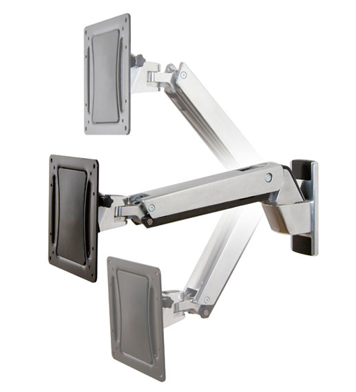 Ergotron Interactive Arm HD - Befestigungskit (Gelenkarm, VESA-Adapter, Wandmontagehalterung), Ansicht 2