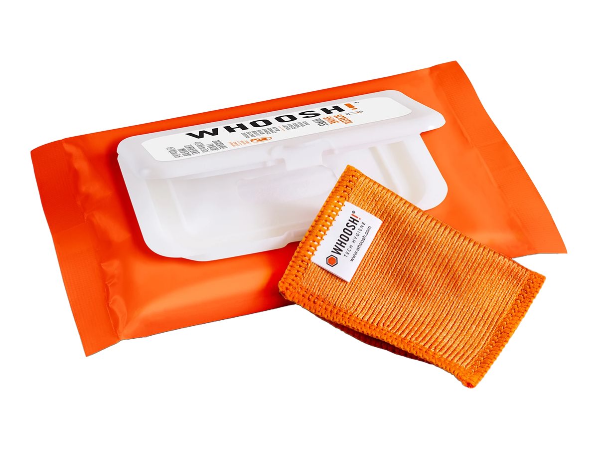 WHOOSH! Screen Shine Wipes - Geräte-Reinigungstücher - Handy/Smartphone - Orange - Universal - 101,6 mm - 76 mm, Ansicht 4