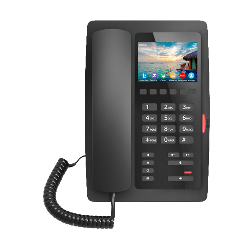 Fanvil H5W - VoIP-Telefon mit Rufnummernanzeige, Ansicht 2
