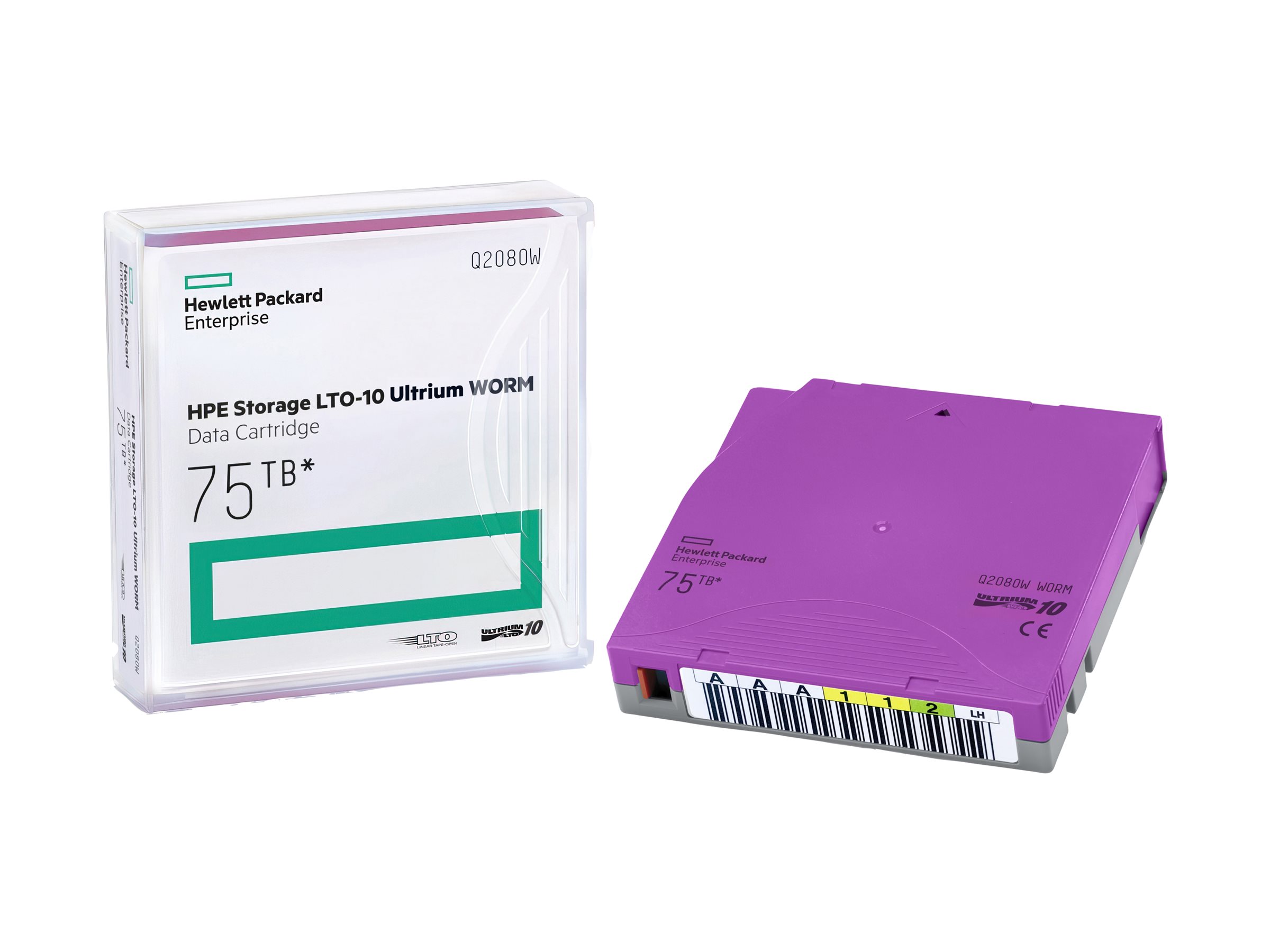 HPE Storage LTO-10 Ultrium WORM Custom Labeled