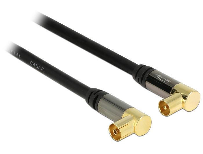 Delock Antennenkabel - UHF-Steckverbinder weiblich zu UHF-Steckverbinder männlich, Ansicht 2