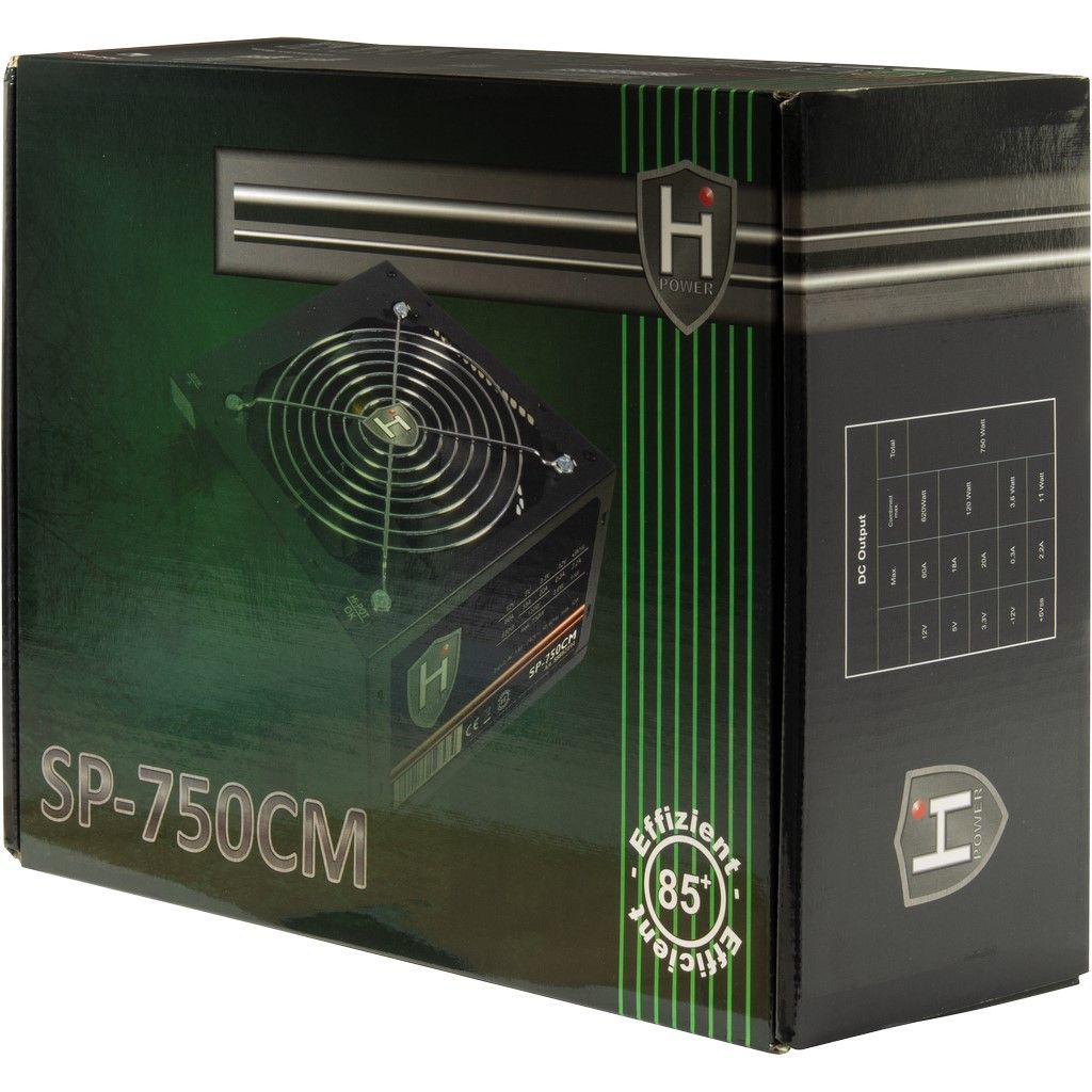 Inter-Tech HiPower SP-750CM - Netzteil (intern) - ATX12V 2.3, Ansicht 4
