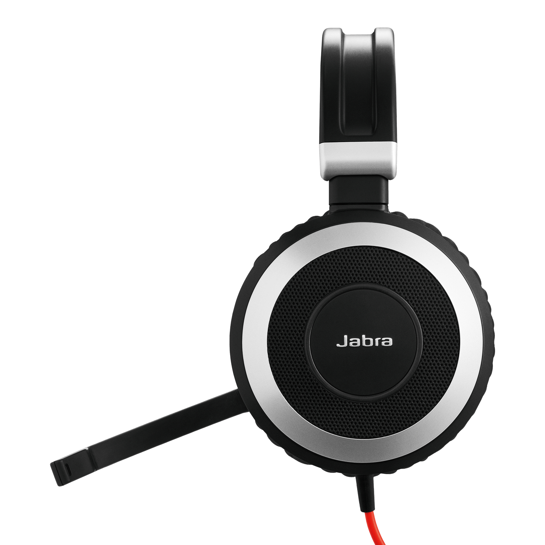 Jabra Evolve 80 UC Stereo - Kabelgebunden - Büro/Callcenter - 646 g - Kopfhörer - Schwarz