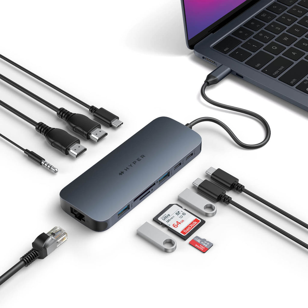 Targus HyperDrive Next - Dockingstation - USB-C 3.2 Gen 2 / Thunderbolt 3 / Thunderbolt 4, Ansicht 2
