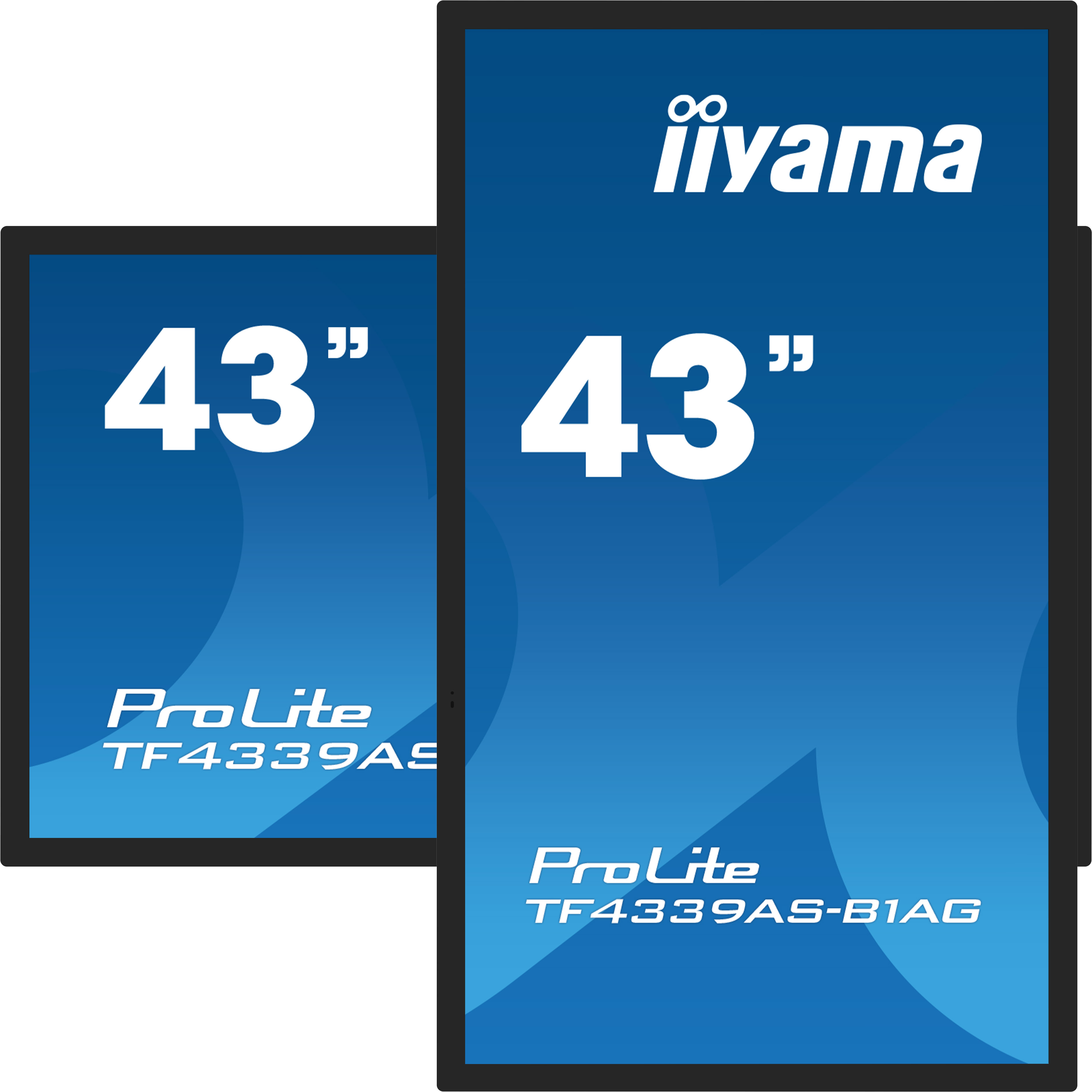 Iiyama DS TF4339AS 108cm TOUCH 24h/43''/1920x1080/DP/HDMI/LS/USB - 43, Ansicht 2