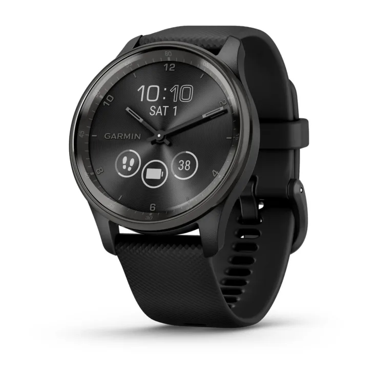 Garmin vívomove Trend - 40 mm - schwarz - intelligente Uhr mit Band, Ansicht 2