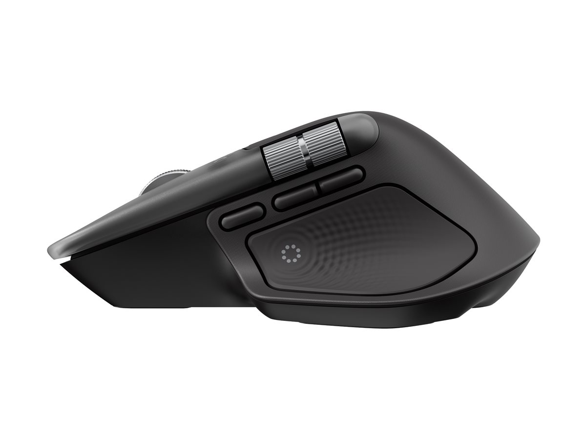 Logitech MX Master 4 for Mac - Maus - 8 Tasten - kabellos - Bluetooth, 2.4 GHz - kabelloser Empfänger (USB), Ansicht 5