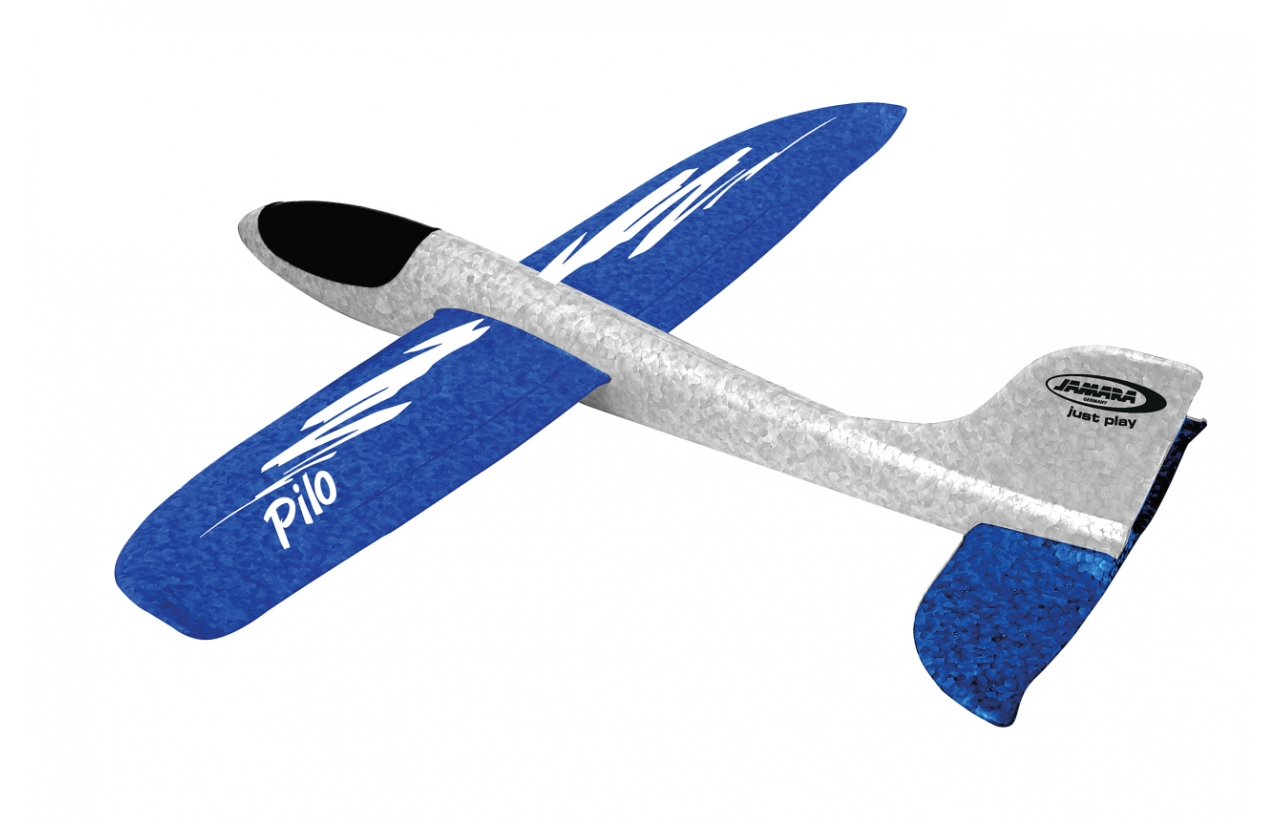 JAMARA Pilo SchaumwurfgleiterEPP - Funkgesteuerter (RC) Gleitschirm - Almost-Ready-to-Fly (ARTF) - Blau - Weiß - 5 Jahr(e) - Schaum - 48 cm