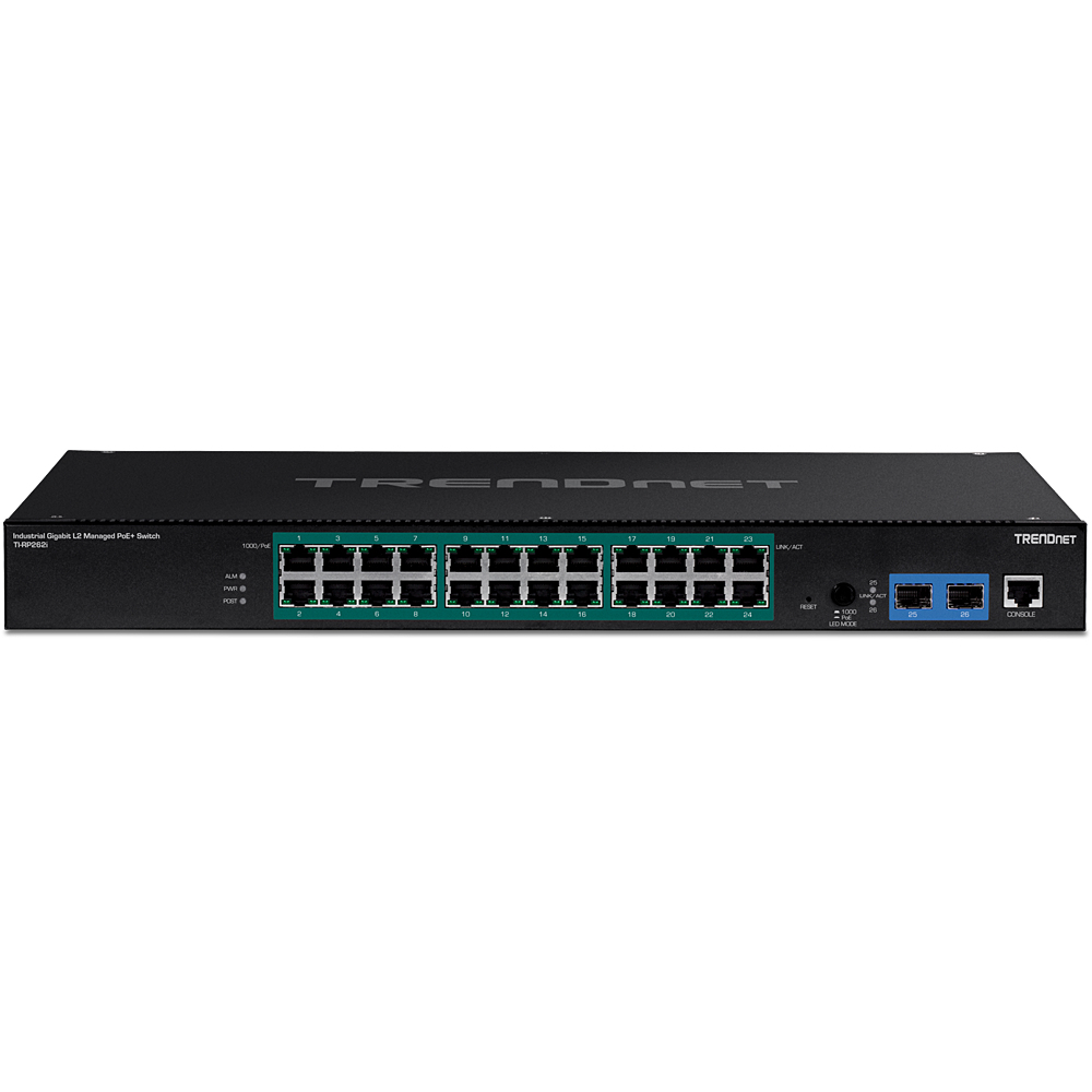TRENDnet TI-RP262I - Industrial - Switch - managed - 24 x 10/100/1000 (PoE+), Ansicht 4