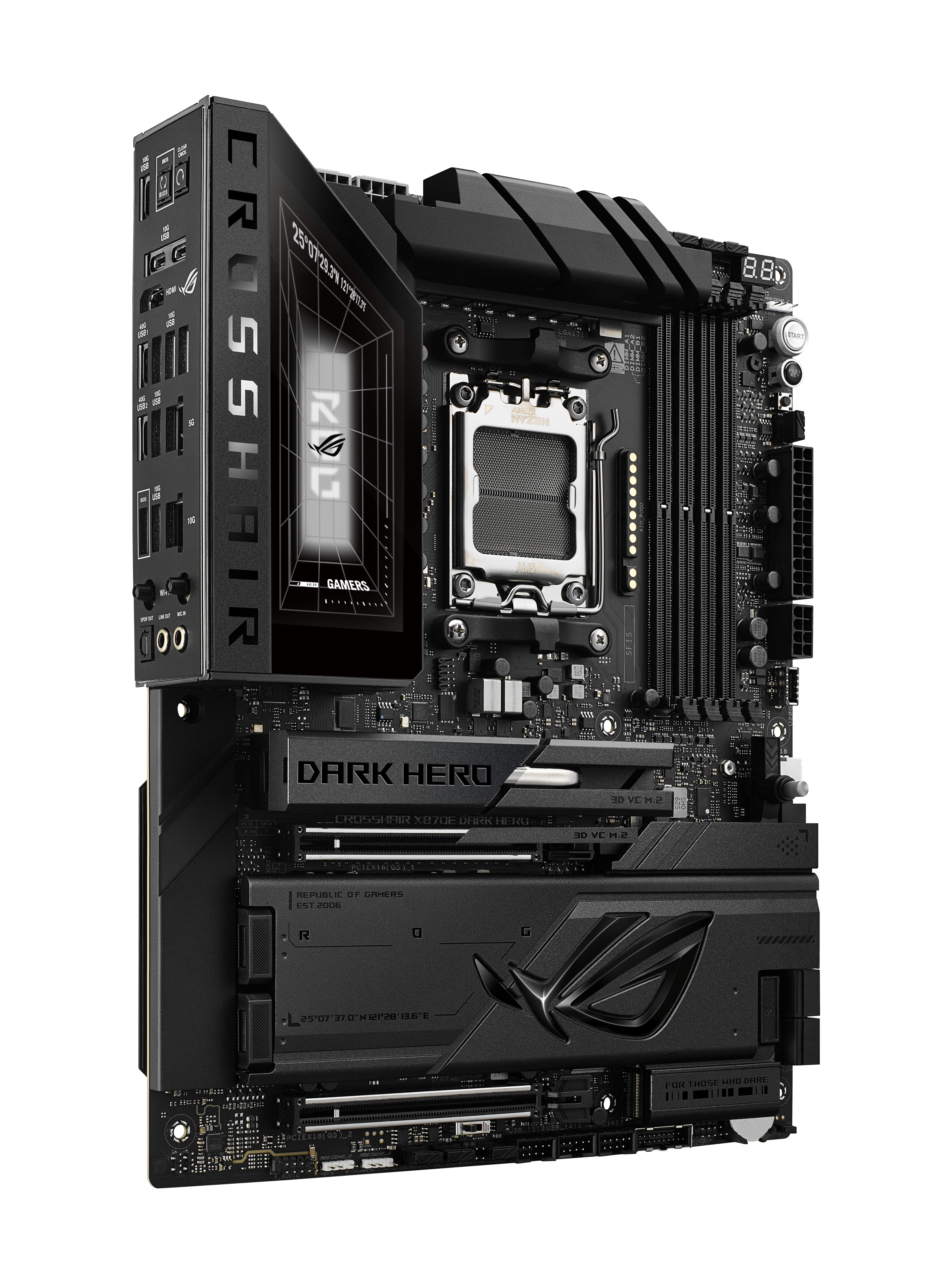 ASUS MB ASUS ROG CROSSHAIR X870E DARK HERO, Ansicht 4