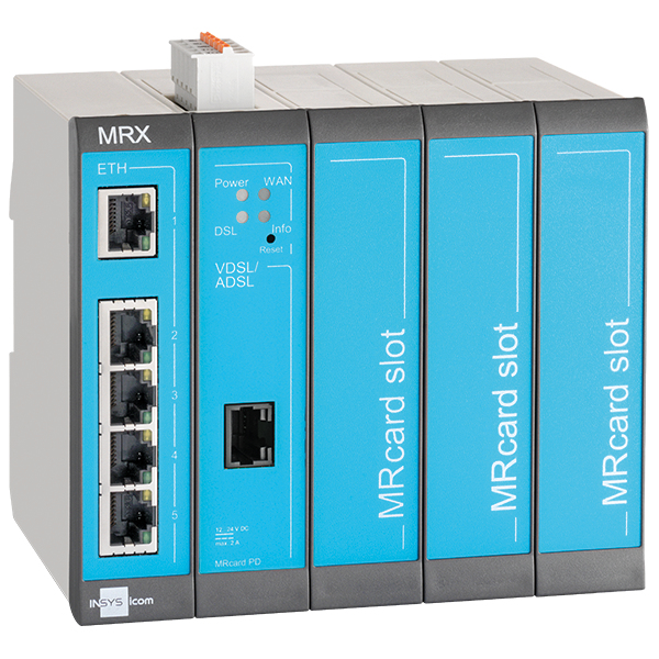 Insys icom MRX MRX5 DSL - Annex-B - Router - DSL-Modem, Ansicht 3