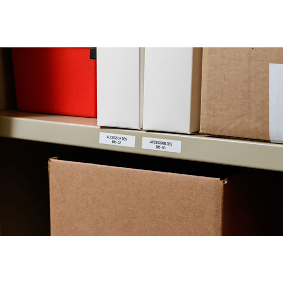 Brady Corporation Brady M211 und M210 - Vinyletiketten für den Innen- und Außenbereich - Weiß, Ansicht 3