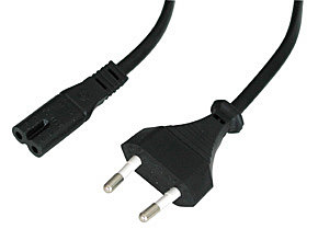 Lindy Stromkabel - IEC 60320 C7 bis Eurostecker (M), Ansicht 2