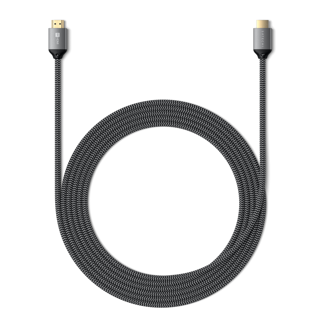 Satechi ST-8KHC2MM - 2 m - HDMI Typ A (Standard) - HDMI Typ A (Standard) - Grau, Ansicht 3