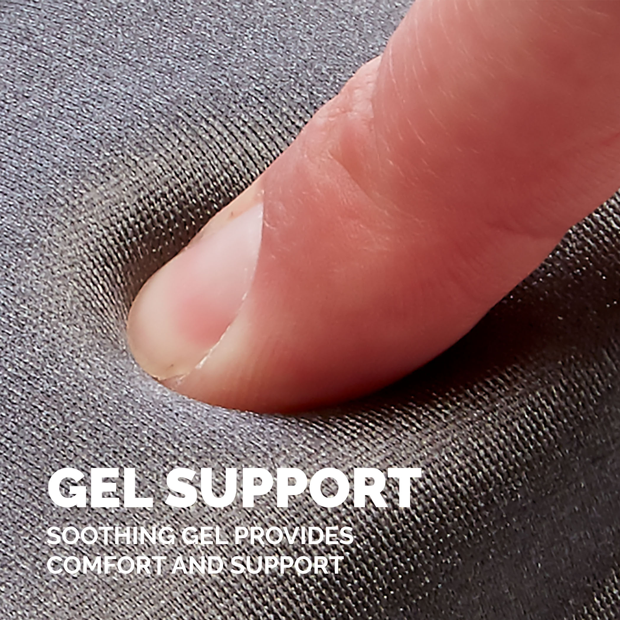 Fellowes Premium Gel Graphite - Mauspad mit Handgelenkpolsterkissen, Ansicht 2