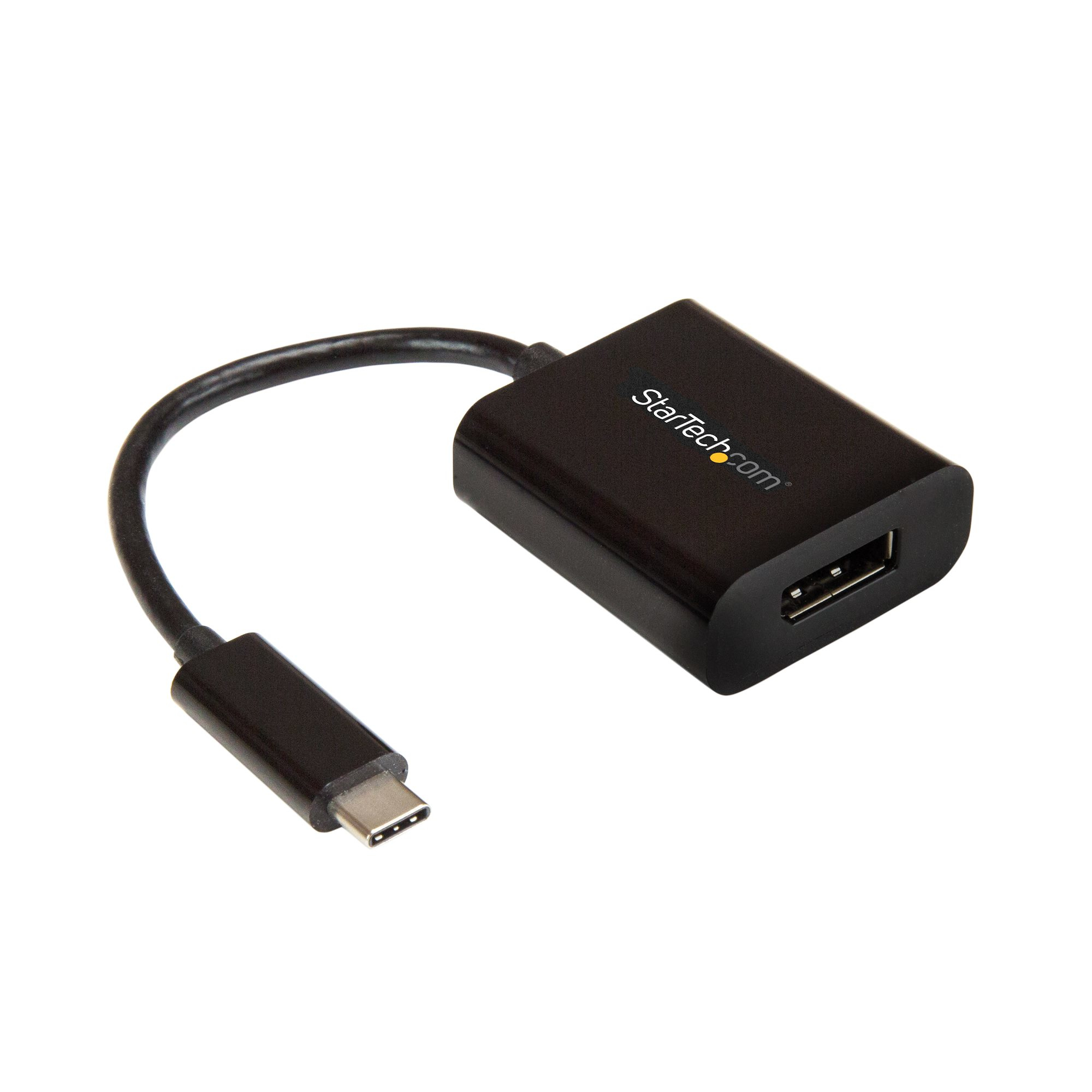 StarTech.com USB-C auf DisplayPort Adapter - 4K 60Hz / 8K 30Hz - USB Typ C zu DP 1.4 HBR2 Adapter Dongle - Kompakter USB-C (DP Alt Modus) Monitor Videokonverter - Thunderbolt 3 kompatibel, USB Typ-C, DisplayPorts ausgang, 3840 x 2160 Pixel